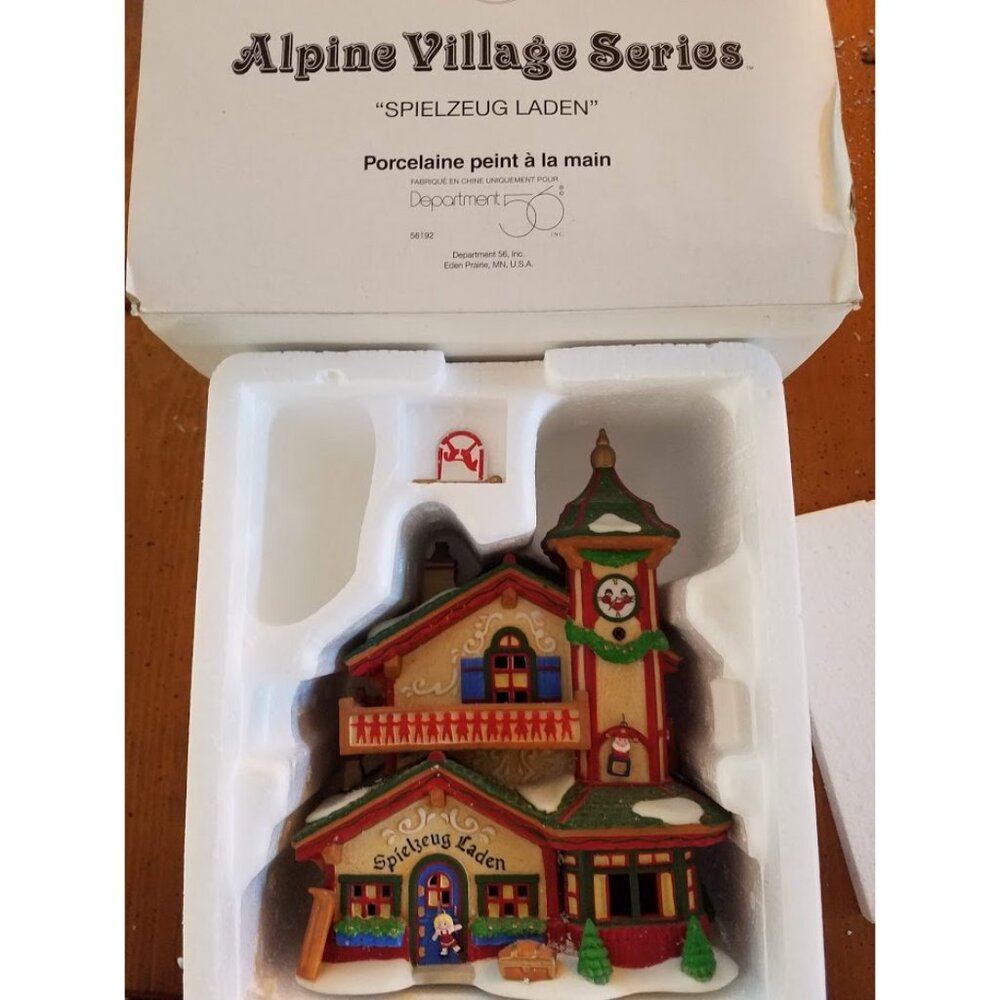 "Spielzeug Laden" #56192 Heritage Village Collection Alpine Village Series